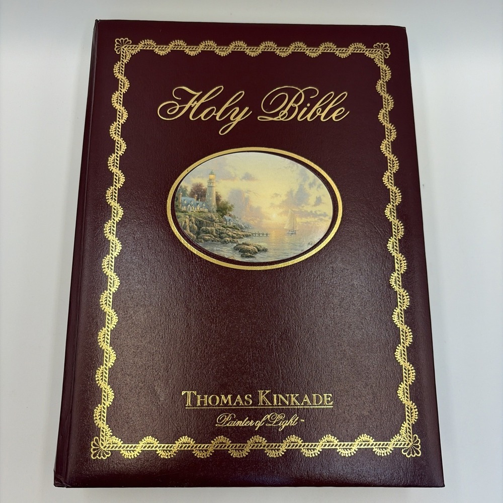 VTG Holy Bible 2002 NKJV  Thomas Kinkade Painter Of Light New King James Version